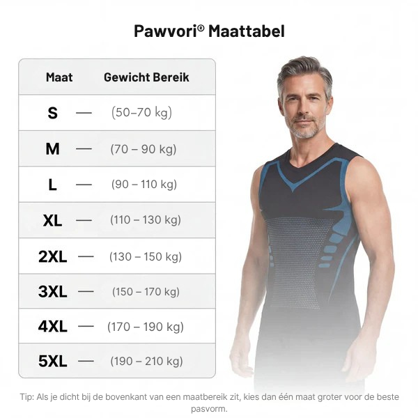 Pawvori® SlimFit Compressiehemd