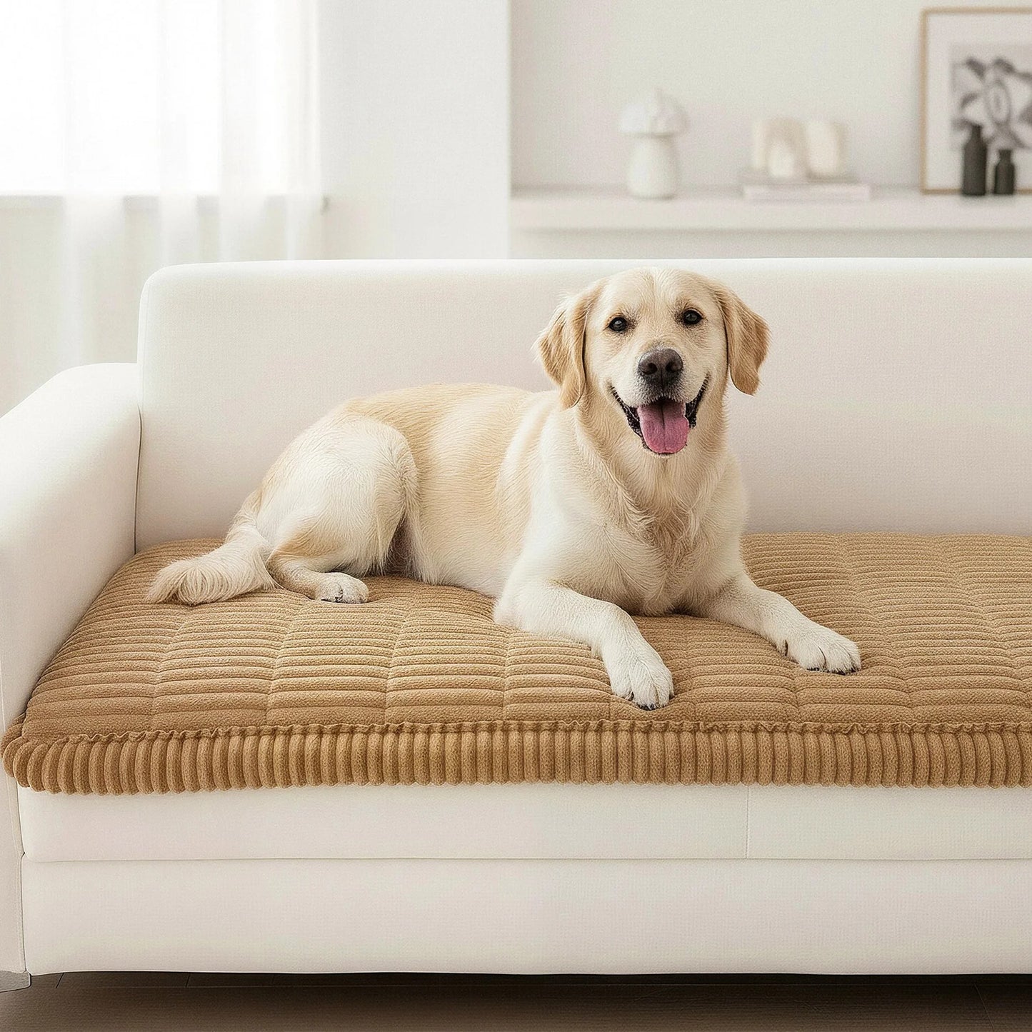 SnugglePaws™ Plush Couch Cover